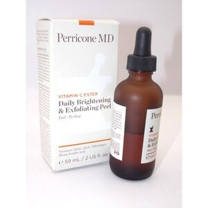 Perricone MD Vitamin C Ester Brightening & Exfoliating Peel 2 oz HALF FULL READ